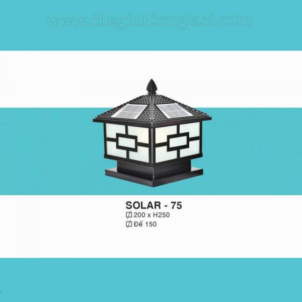 Đèn trụ cổng SOLAR 75 CT