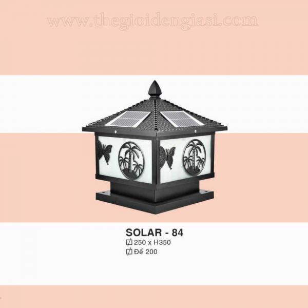 Đèn trụ cổng SOLAR 84 CT