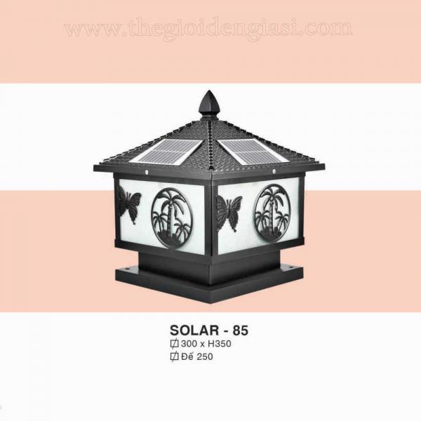 Đèn trụ cổng SOLAR 85 CT