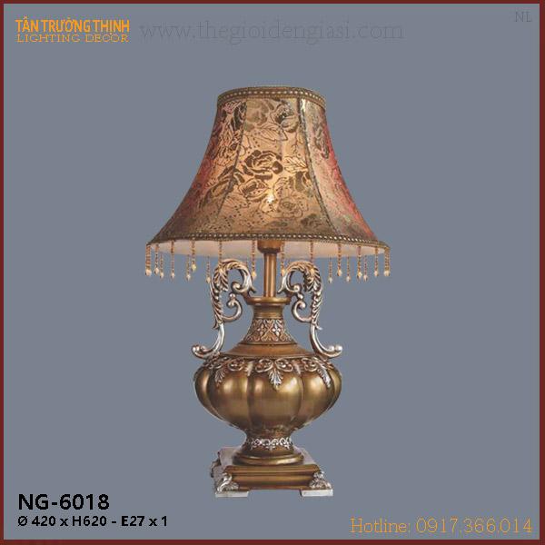 Đèn Bàn Ngủ Nam Long NG6018 ɸ L420xH620mm